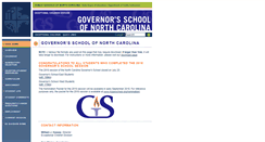 Desktop Screenshot of ncgovernorschool.com